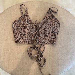 🌼Cheetah Bathing Suit Top (Xhilaration)